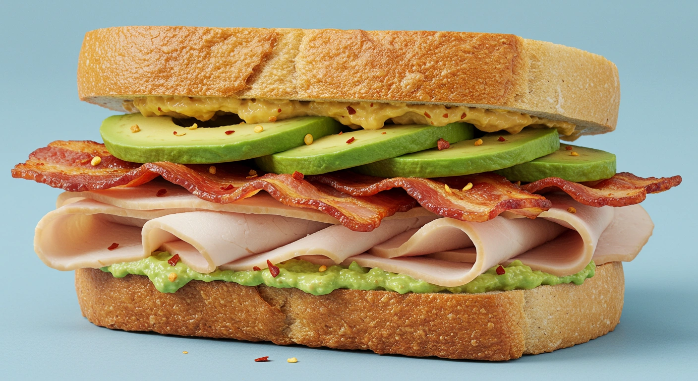 Ultimate Turkey Bacon Avocado Sandwich - secondary view